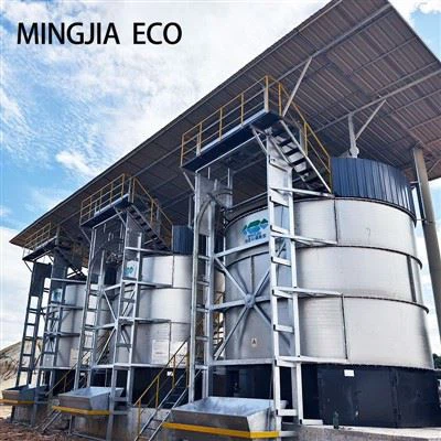 Zbiornik fermentacyjny odpadów rolnych