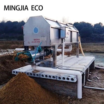 Maszyna odwadniania obornika drobiu