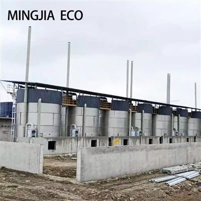 Zbiornik fermentacyjny szlamu miejskiego